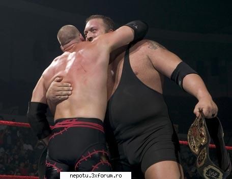 kane pe big show 
p.s erau campioni pe ekipe atunci :d poze